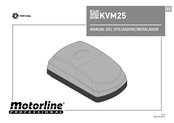 Motorline Professional KVM25 Manual Del Utilizador/Instalador