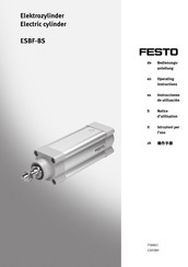 Festo ESBF-BS Instrucciones De Utilizacion