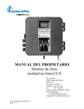 Watts HF scientific CLX Manual Del Propietário