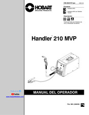 Hobart Welding Products Handler 210 MVP Manual Del Operador