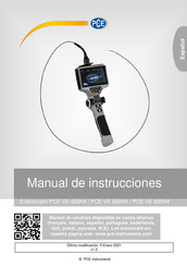 PCE Instruments PCE-VE 900N4 Manual De Instrucciones