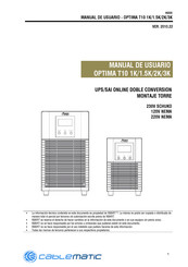 Cablematic OPTIMA T10 3K Manual De Usuario