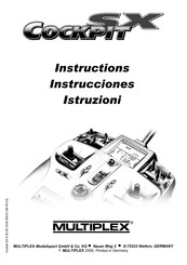 Multiplex Cockpit SX Manual De Instrucciones
