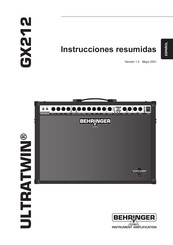 Behringer Vintager AC112 Instrucciones Resumidas