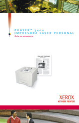 Xerox PHASER 3400 Guía De Referencia