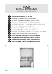 Harvia CAPELLADUAL SC1410D Instrucciones De Instalación