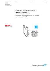 Endress+Hauser iTEMP TMT82 Manual De Instrucciones