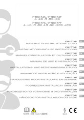 MBM FTBE74TRC Manual De Uso E Instalación