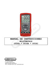 ABRATOOLS UT58A Manual De Instrucciones