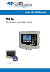 TELEDYNE OLDHAM SIMTRONICS MX 16 Manual De Usuario