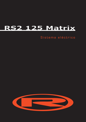 RIEJU RS2 125 Matrix Manual Del Usuario