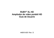 Ruby XL HD Guía De Usuario