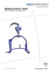 Arjohuntleigh MAXI TWIN Instrucciones De Utilizacion