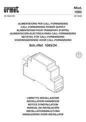 Urmet 1083/24 Manual De Instalación