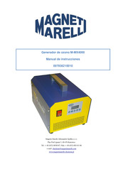 Magneti Marelli M-MX4000 Manual De Instrucciones