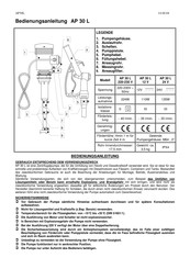 Mato AP 30 L Manual Del Usuario