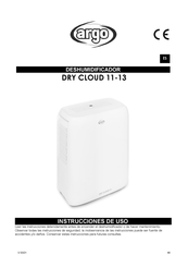 Argo DRY CLOUD 11-13 Instrucciones De Uso