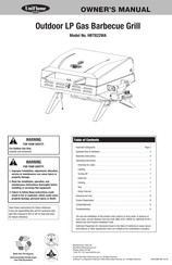 Uniflame HBT822WA Manual Del Propietário