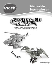 VTech Switch&Go DiNOS Sky, el Pteranodonte Manual De Instrucciones