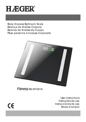 HAEGER Fitness BS-INT.001A Instrucciones De Uso