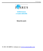 Icarus Sense E651SR Manual De Usuario