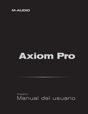 M-Audio Axiom Pro Manual Del Usuario