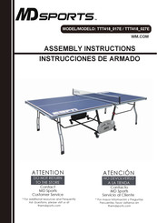 MD SPORTS TTT418-027E Serie Instrucciones De Armado