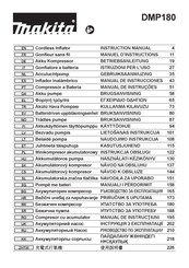 Makita DMP180 Manual De Instrucciones