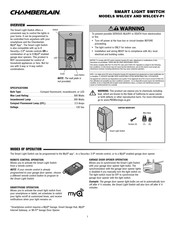 Chamberlain WSLCEV-P1 Guia De Inicio Rapido