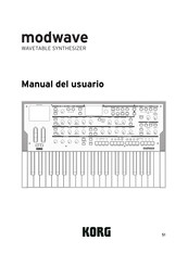 Korg modwave Instrucciones De Uso