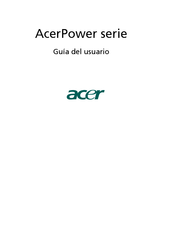 Acer AcerPower Serie Guia Del Usuario