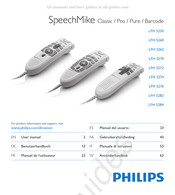 Philips SpeechMike Barcode Manual Del Usuario