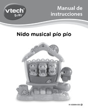 VTech Nido musical pío pío Manual De Instrucciones