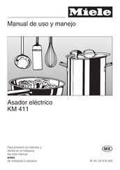 Miele KM 411 Manual De Uso Y Manejo