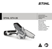 Stihl GTA 26 Manual De Instrucciones
