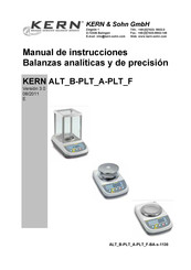 KERN PLT 1200-3A Manual De Instrucciones