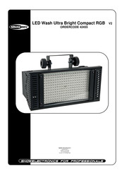 SHOWTEC LED Wash Ultra Bright Compact RGB Manual Del Usuario