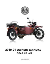 Irbit Motorcycle Factory URAL Gear Up 2019 Manual Del Usuario