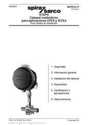 Spirax Sarco STAPS Guía Rápida De Instalación