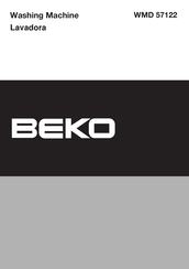 Beko WMD 57122 Manual Del Usuario