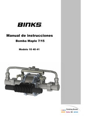 Binks 10 40 41 Manual De Instrucciones