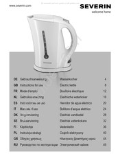 SEVERIN WK 3485 Instrucciones De Uso