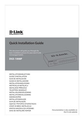 D-Link DGS-1008P Guia De Instalacion