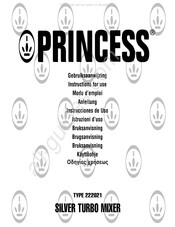 Princess 222021 Instrucciones De Uso