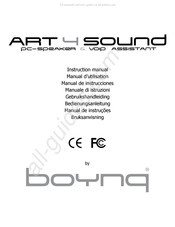 Boynq ART 4 SOUND Manual De Instrucciones