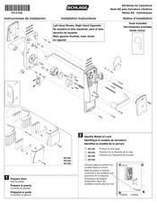 Ingersoll Rand Schlage AD-400 Instrucciones De Instalación