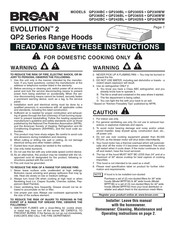 Broan EVOLUTION 2 QP242BC Manual Del Usuario