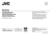 JVC KD-X210 Manual De Instrucciones