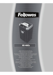 Fellowes MS-460Cs Manual Del Usario