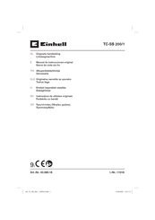 EINHELL TC-SB 200/1 Manual De Instrucciones Original